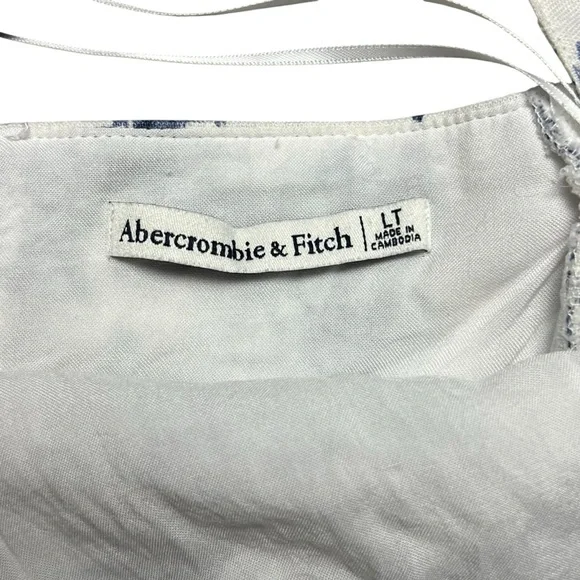 Abercrombie & Fitch Linen Blend Halter
Dress Tropical Print Size LT - Picture 4 of 8